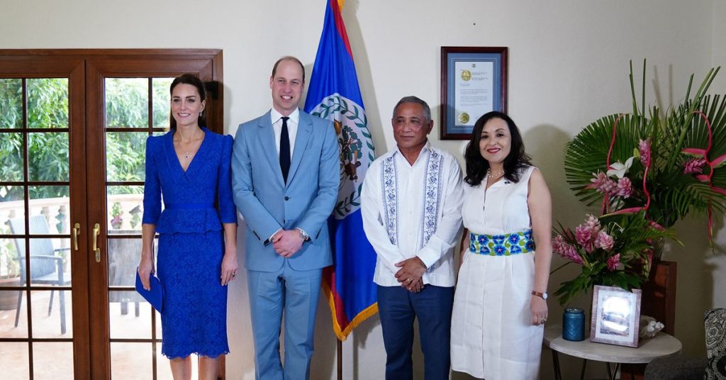 Das britische Königspaar begibt sich nach Protesten in Belize auf eine Tour durch die Karibik