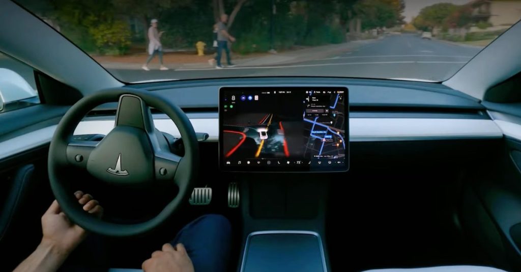 Tesla beginnt mit der Veröffentlichung eines großen Beta-Updates für vollautonomes Fahren
