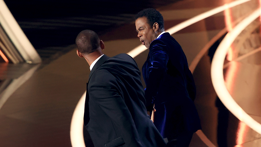 Will Smith schlägt Chris Rock bei den Oscars