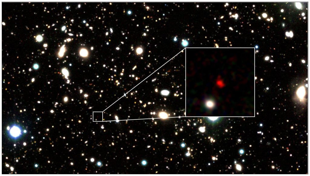 Wissenschaftler haben die am weitesten entfernte Galaxie aller Zeiten entdeckt