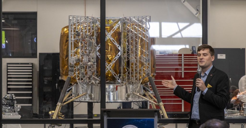 Astrobotics stellt einen Roboter-Mondlander vor, der dieses Jahr auf den Mond starten soll