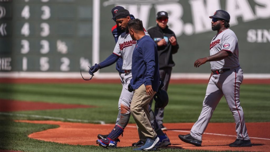 Die Minnesota Twins sagen, dass ein MRT keine strukturellen Schäden an Byron Buxtons Knie zeigt