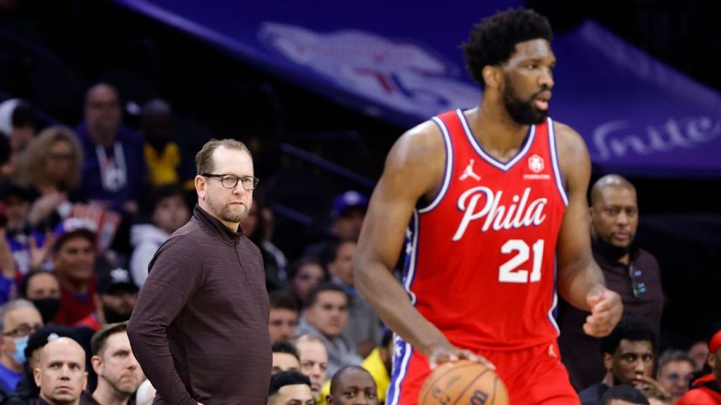 Joel Embiid von den Philadelphia 76ers sagte, er habe den Trainer der Toronto Raptors, Nick Norse, gebeten, sich nicht mehr über die Übernahme zu beschweren.