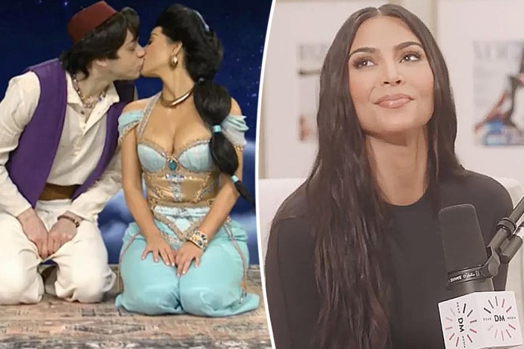 Kim Kardashian fühlte sich „zing“, als sie Pete Davidson zum ersten Mal küsste