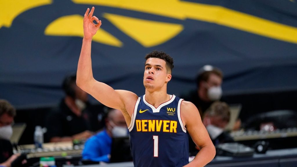 Michael Porter Jr. von Denver Nuggets hofft auf ein Comeback im Spiel gegen die Golden State Warriors