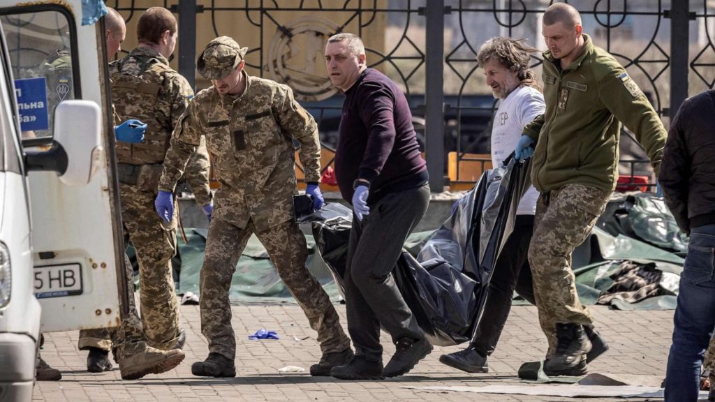 Russland-Ukraine Live-Updates: Mindestens 39 Tote, 87 Verletzte bei Angriff auf ukrainischen Bahnhof