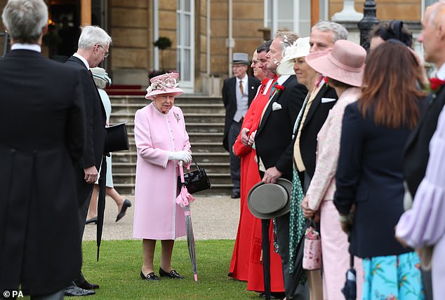 Mai 2019 - Die Queen nimmt am 29. Mai 2019 an einer Gartenparty im Buckingham Palace in London teil