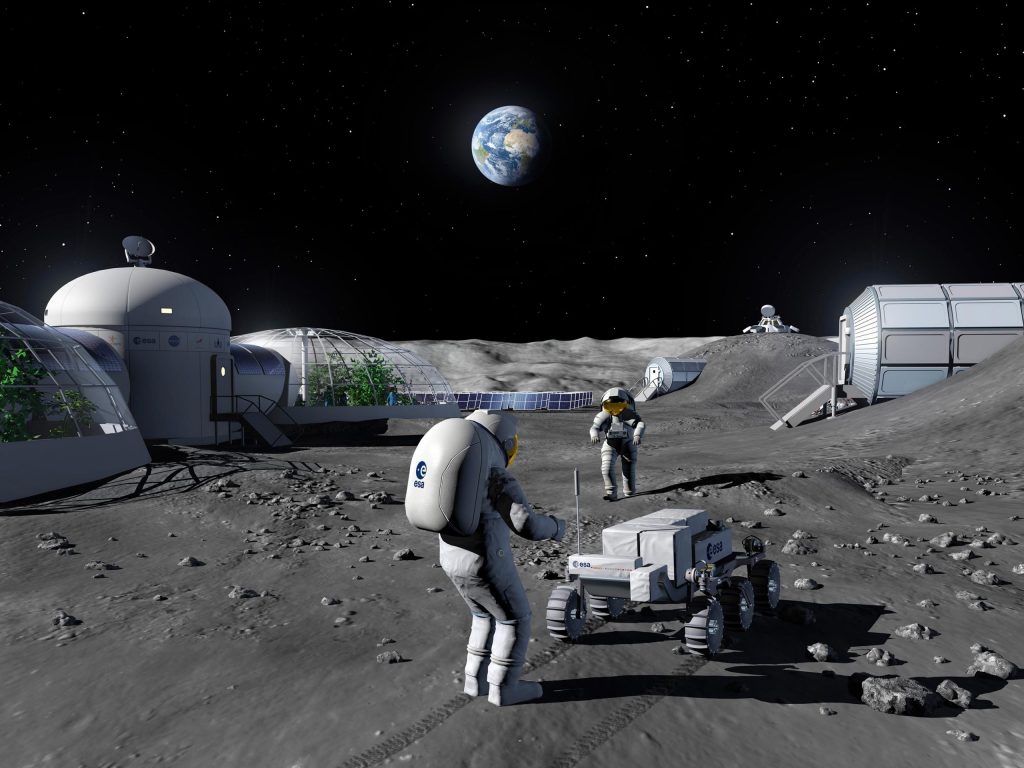 Mondboden kann verwendet werden, um Sauerstoff und Treibstoff für Astronauten auf dem Mond zu erzeugen
