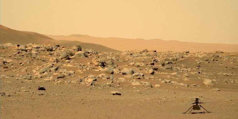 Nachdem die NASA den Kontakt zu ihrem Helikopter verloren hat, stoppt sie die gesamte Mars-Mission