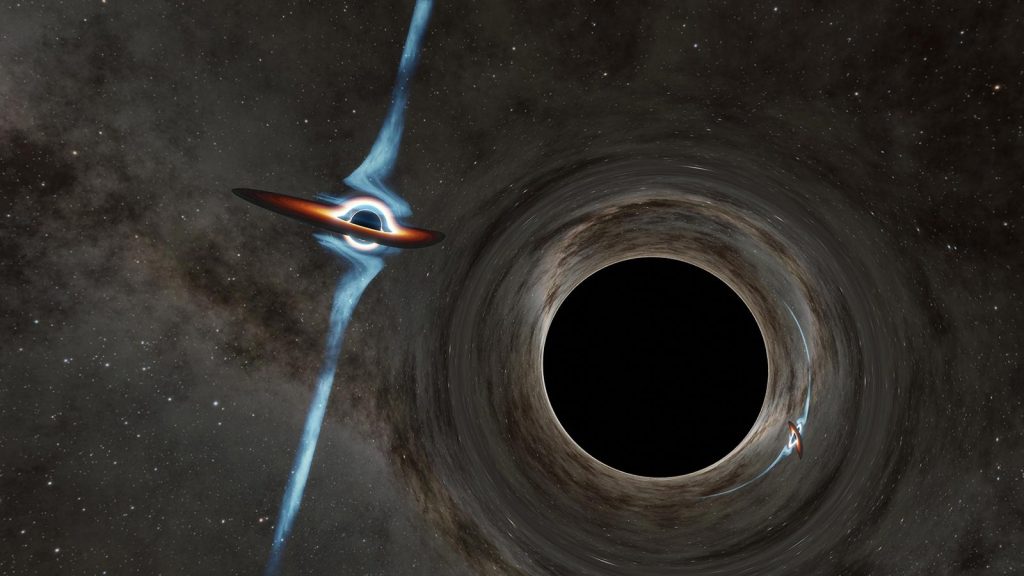 Astronomen kündigen die Entdeckung von supermassiven Schwarzen Löchern an