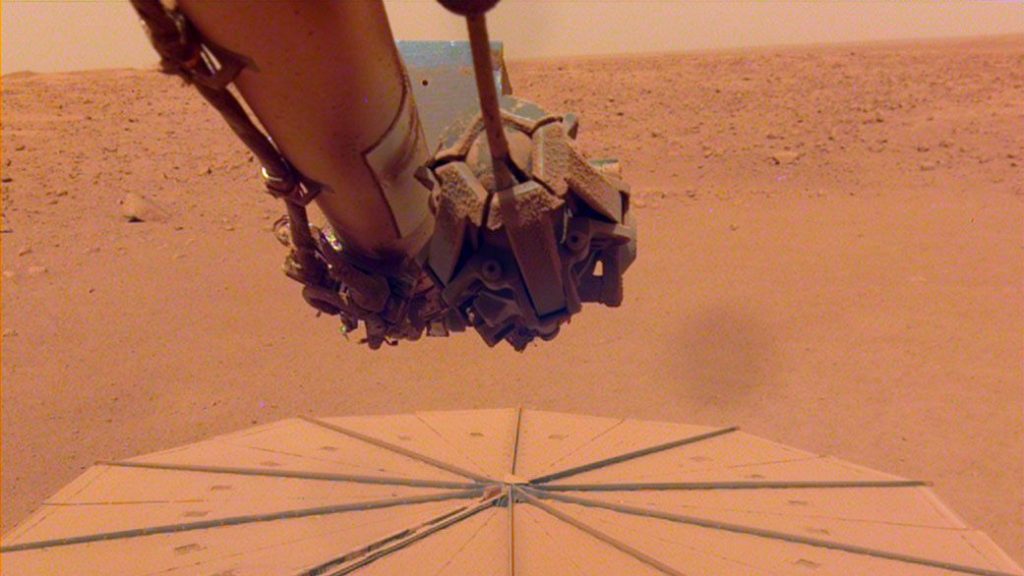 Mars Insight hat noch einige Monate Zeit, um auf dem roten Planeten zu leben