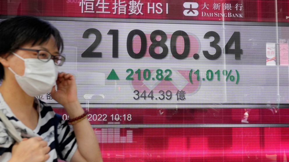 Asiatische Aktien folgen der Wall Street nach unten, da die Sorgen über die Zinserhöhung zunehmen