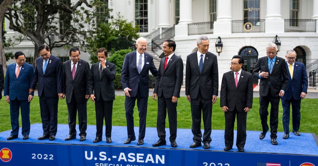 Biden empfängt südostasiatische Führer, während er versucht, sich wieder auf China zu konzentrieren