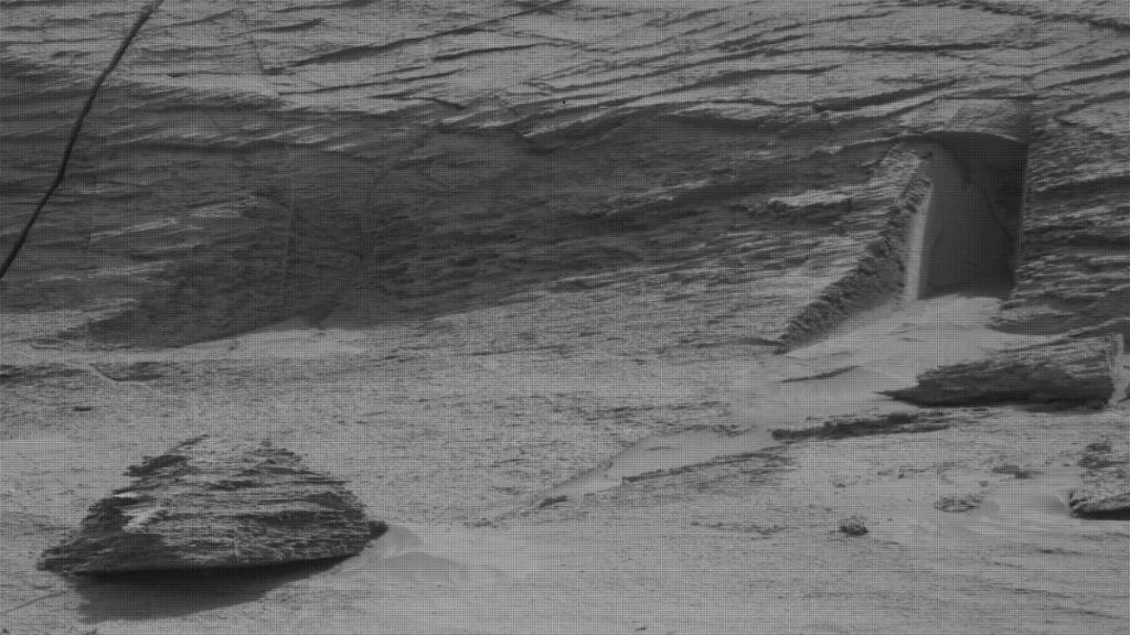 Der Curiosity Rover der NASA hat einen „Eingang“ auf dem Mars entdeckt