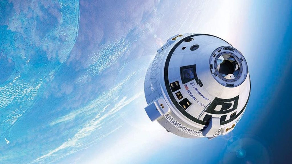 Wie man einer Boeing Starliner-Kapsel beim Versuch zusieht, an der Internationalen Raumstation anzudocken