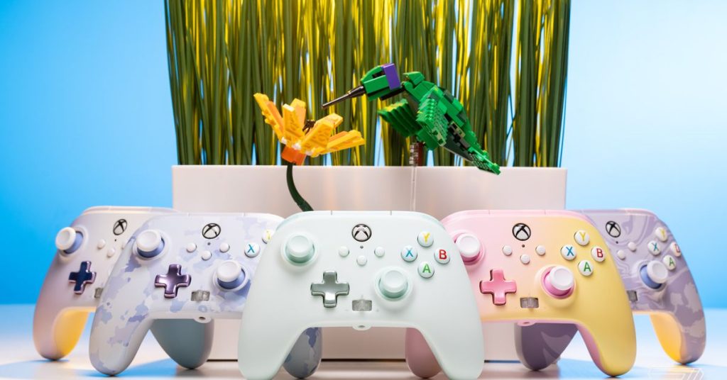 Erleben Sie die neuen pastellfarbenen Controller von PowerA für Xbox und PC