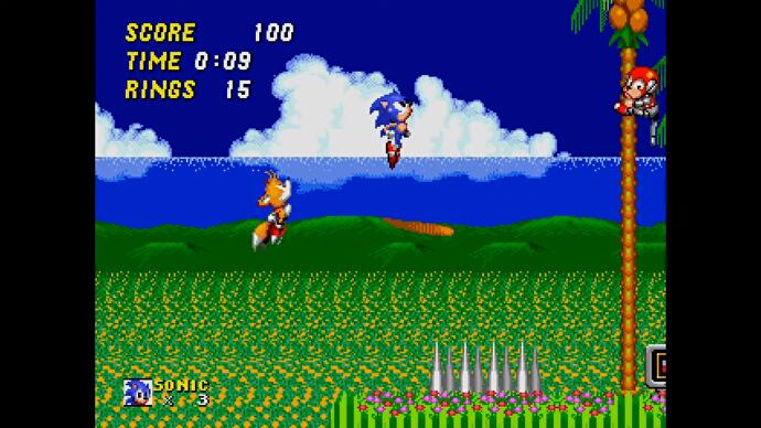 Sonic Origins Classic-Modus