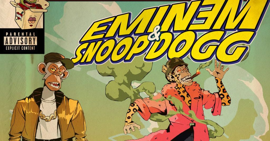 Das Musikvideo von Snoop Dogg und Eminem zu Bored Ape ist verfügbar, um zu versuchen, uns Tokens zu verkaufen