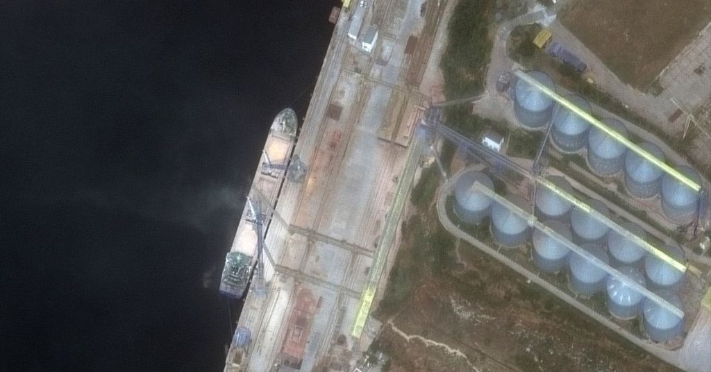Laut Maksar transportieren Schiffe unter russischer Flagge ukrainisches Getreide nach Syrien