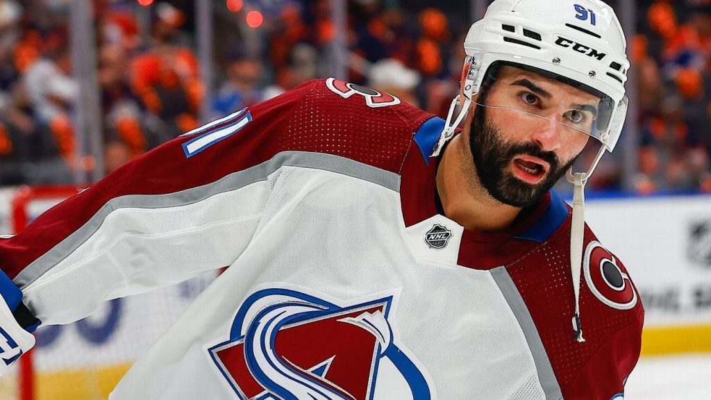 Nazim Qadri aus Colorado Avalanche wird am Daumen operiert