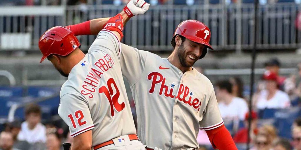 Phillies gewinnt wildes Match in Washington, um Double Header von NATS zu gewinnen