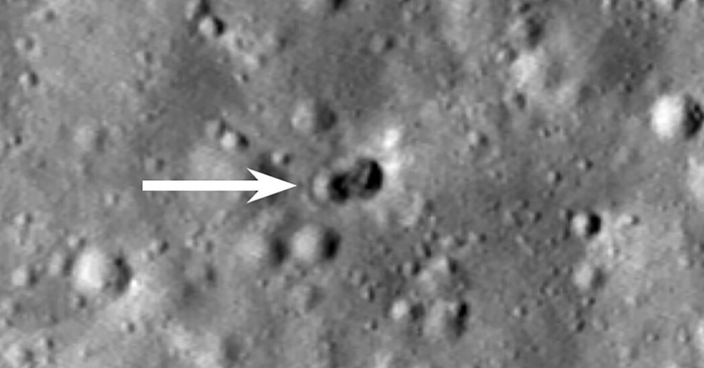 Sie fanden zwei neue Krater auf der Mondoberfläche und entdeckten ein neues Rätsel