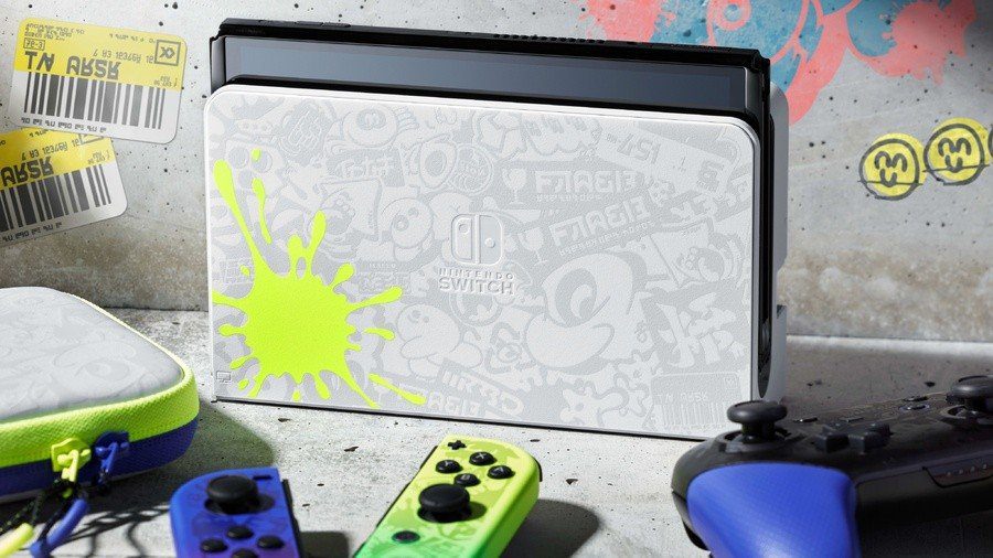 Nintendo Switch OLED Splatoon 3 Sonderedition