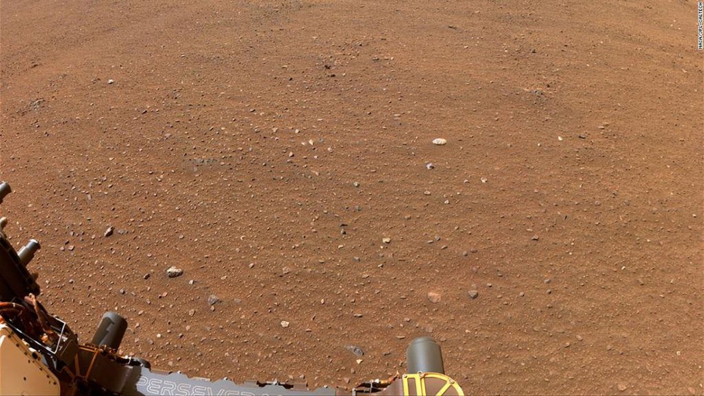Der persistente Rover erkundet den Startplatz für die erste Mars-Startmission