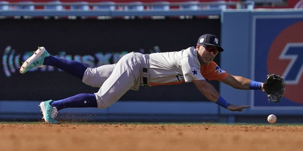 Anthony Volpi genießt das 2022 All-Star Futures Game-Erlebnis