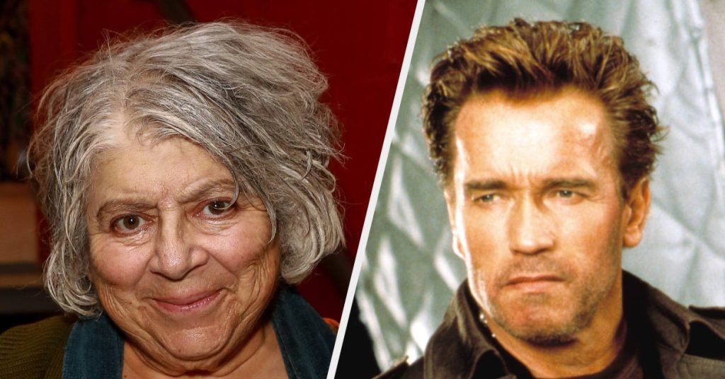 Arnold Schwarzenegger furzt einem Schauspieler ins Gesicht