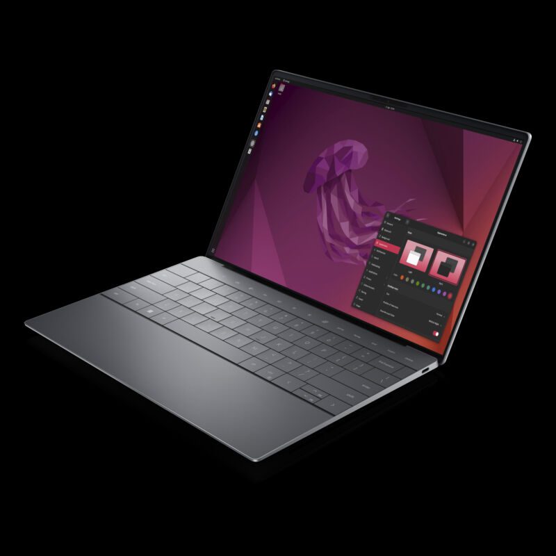 Dell XPS 13 Plus Developer Edition in Graphit