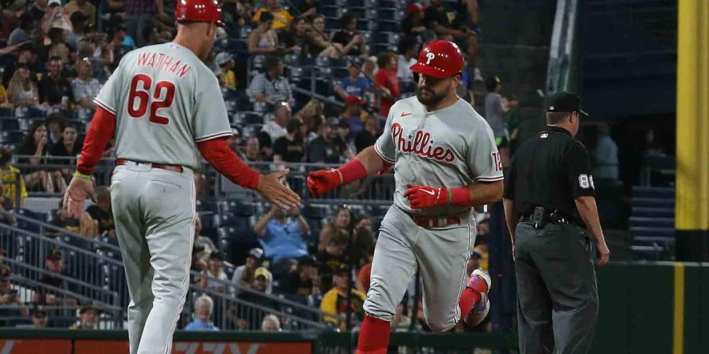 MLB-Wildcard-Rennen: Phillies tritt aufs Pedal, rennt über die Piraten, um die Kontrolle zurückzugewinnen