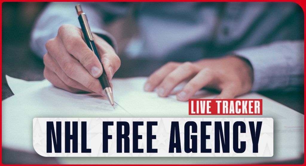 Unterschriften zum Free Agent Day in der NHL