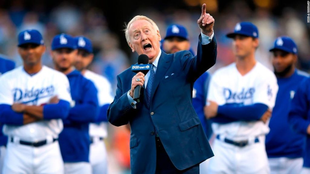 Finn Scully, der legendäre Moderator der Dodgers, ist im Alter von 94 Jahren gestorben