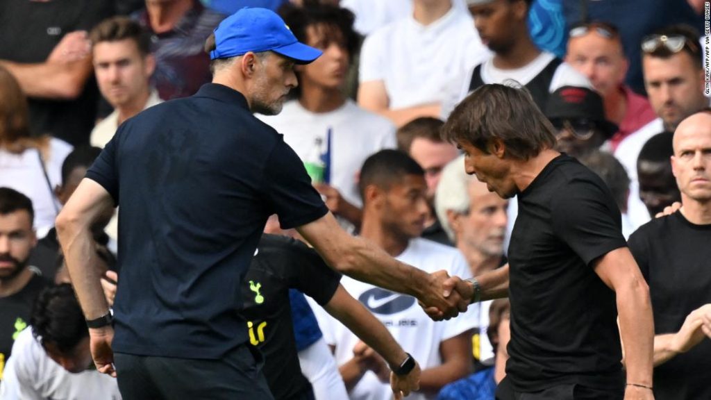 Thomas Tuchel und Antonio Conte wurden vom Platz gestellt, nachdem Tottenham gegen Chelsea unentschieden gespielt hatte