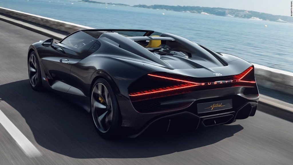 Bugatti hofft, dass sein letztes reines Benzinauto das schnellste Cabrio der Welt sein wird