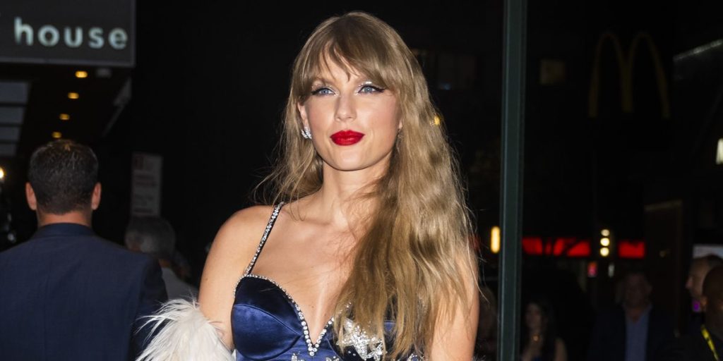 Taylor Swift neckt Mitternachtsmode bei der VMAs After Party