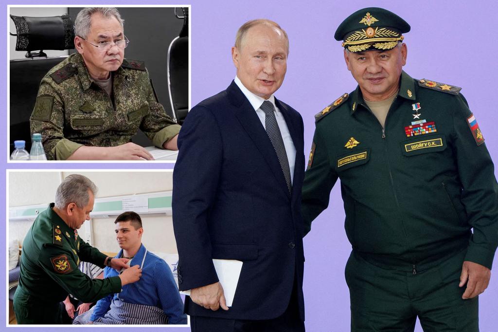 Russlands Verteidigungsminister Sergej Schoigu „marginalisiert“ Putin