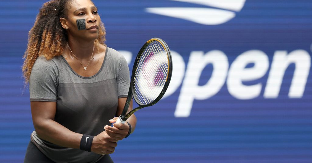 Am ersten Tag der US Open sind alle Augen auf Serena Williams gerichtet