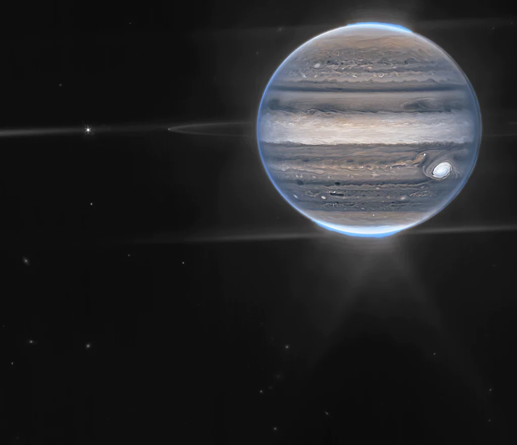 Atemberaubende Bilder von Jupiter, gezeigt vom James-Webb-Teleskop der NASA