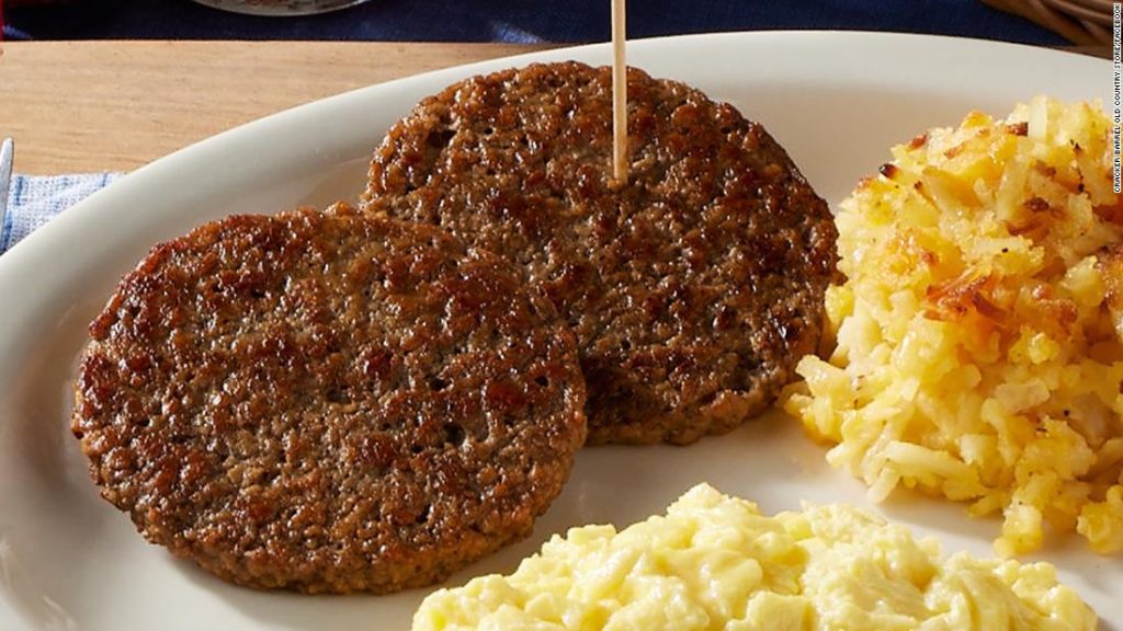 Cracker Barrel macht die vegane Wurst aus, die "Wach auf" sagt