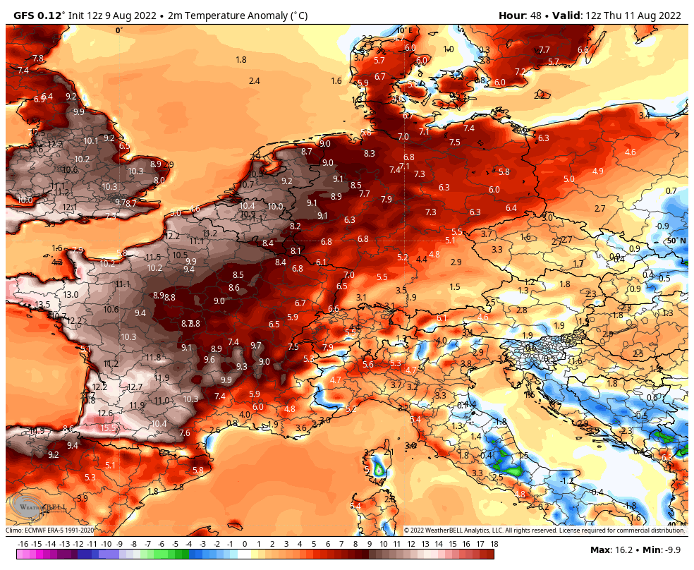 Eine weitere Welle intensiver Hitze zielt auf Europa, was zu Warnungen führt