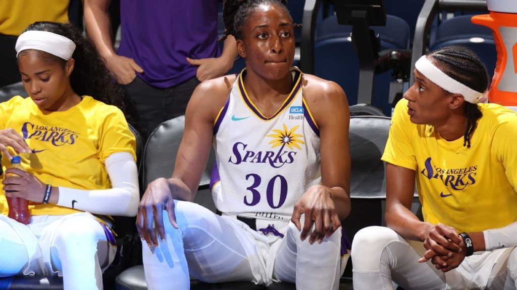 Los Angeles Sparks Nika Ogomyek spricht WNBAs „laufende Reiseprobleme an, die angegangen werden müssen“