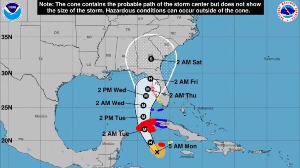 Hurrikan Ian: Piraten verlegten Übungen nach Miami;  Sehen Sie sich das NFL-Spiel der 4. Woche gegen die Chiefs in Tampa Bay an