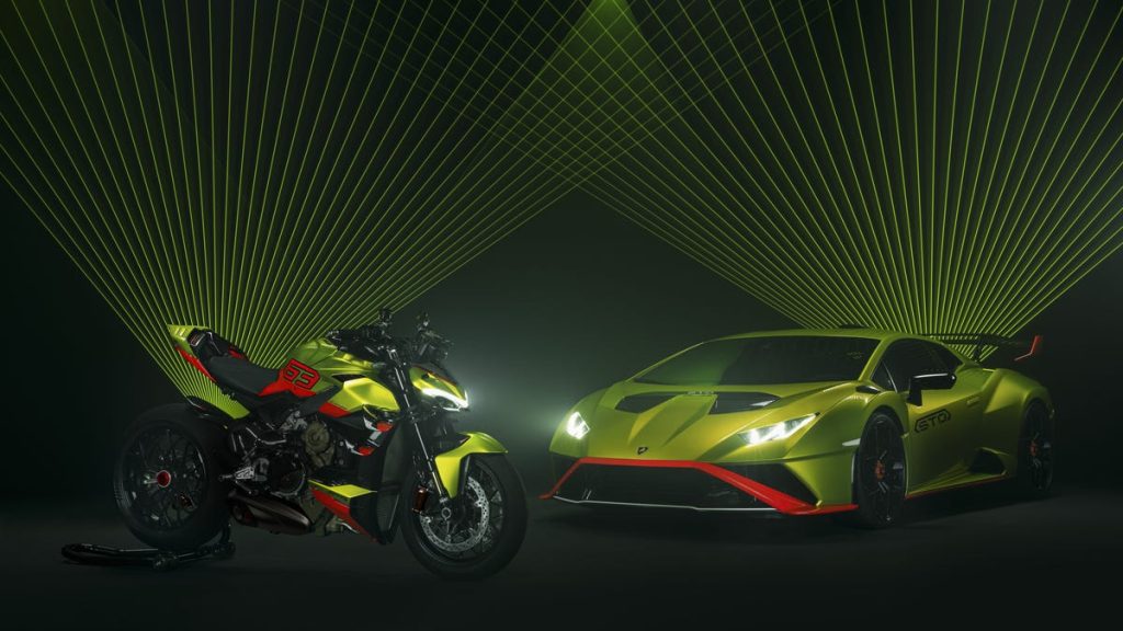 Ducati und Lamborghini haben sich für einen Streetfighter V4 im Wert von 68.000 US-Dollar zusammengetan