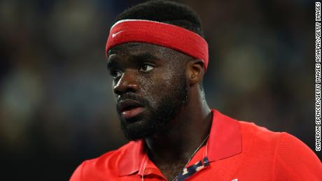 Frances Tiafoe vereint Tennisstars aus Protest, hat aber das Gefühl, dass einige Leute nicht wollen, dass schwarze Spieler erfolgreich sind