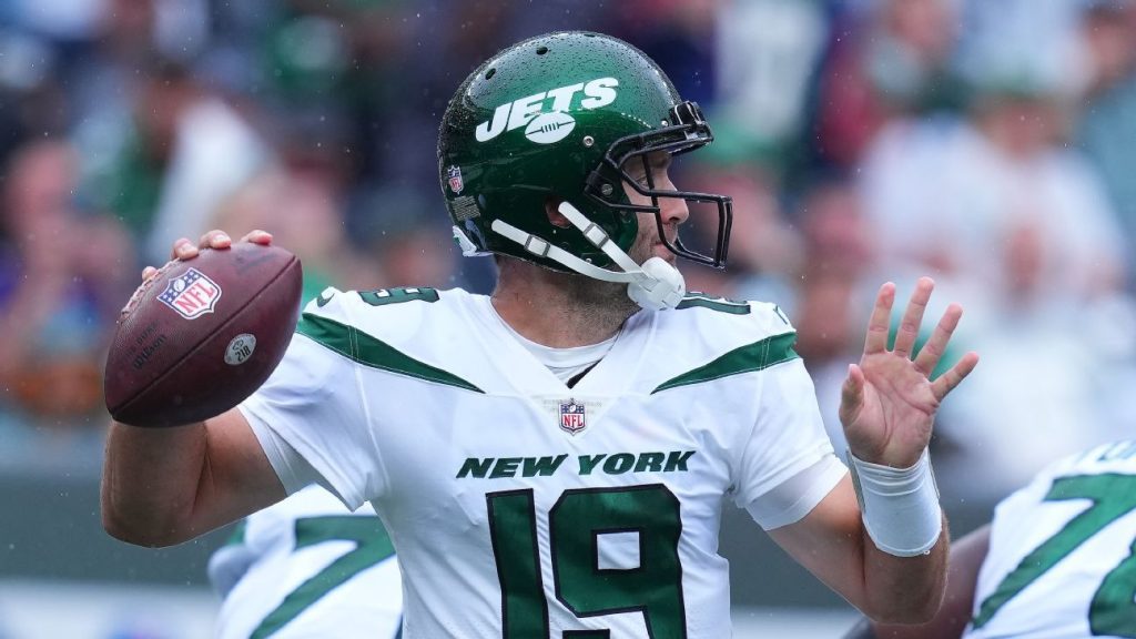 Laut Quelle bleiben die New York Jets in Woche zwei bei Joe Flacco als QB-Starter