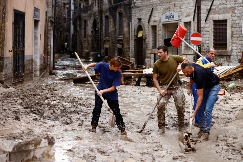 Neun Tote nach Überschwemmungen in der italienischen Region Marken