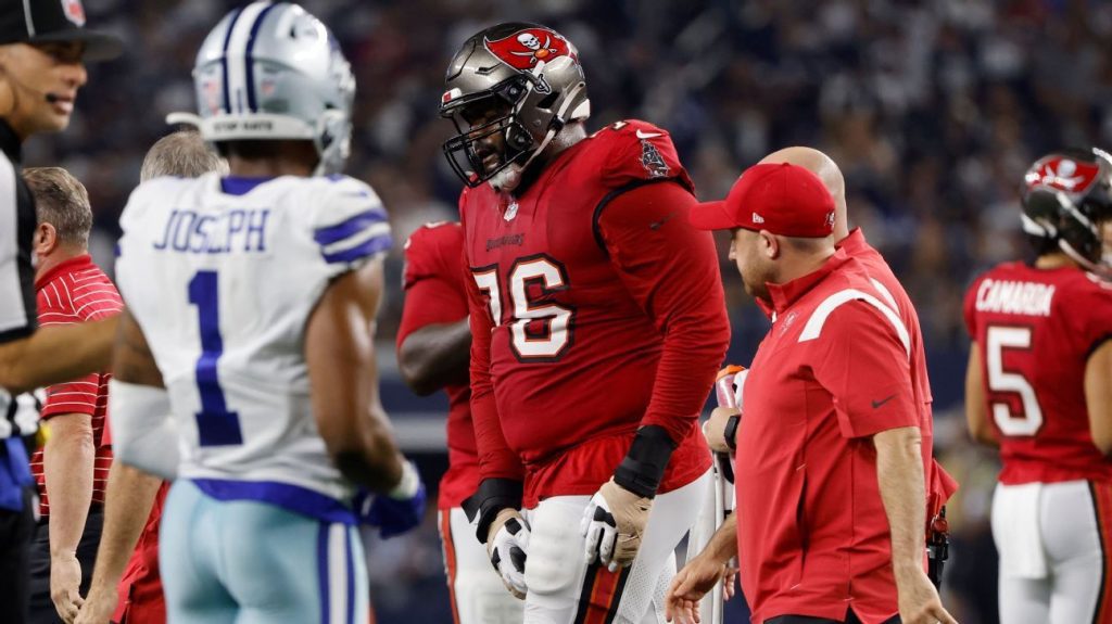 Tampa Bay Buccaneers-Trainer Todd Bowles – LT Donovan Smith und WR Chris Goodwin vermeiden schwere Verletzungen