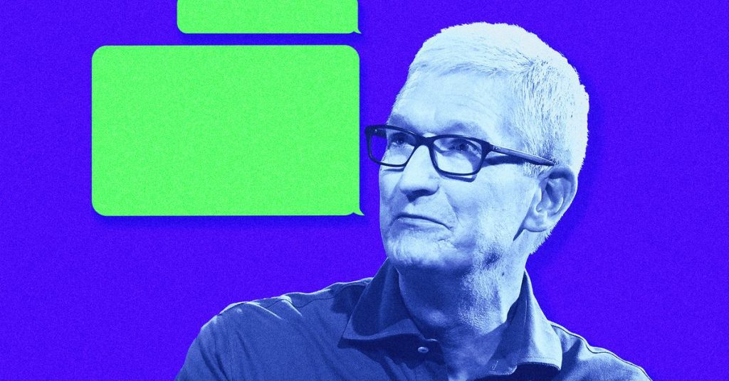 Tim Cook enthüllt den wahren Grund, warum Apple RCS nicht zum iPhone hinzugefügt hat